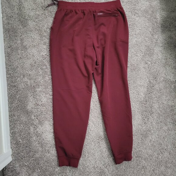 Jaanuu Wine Large Scrub Jogger Bottoms - Picture 3 of 5